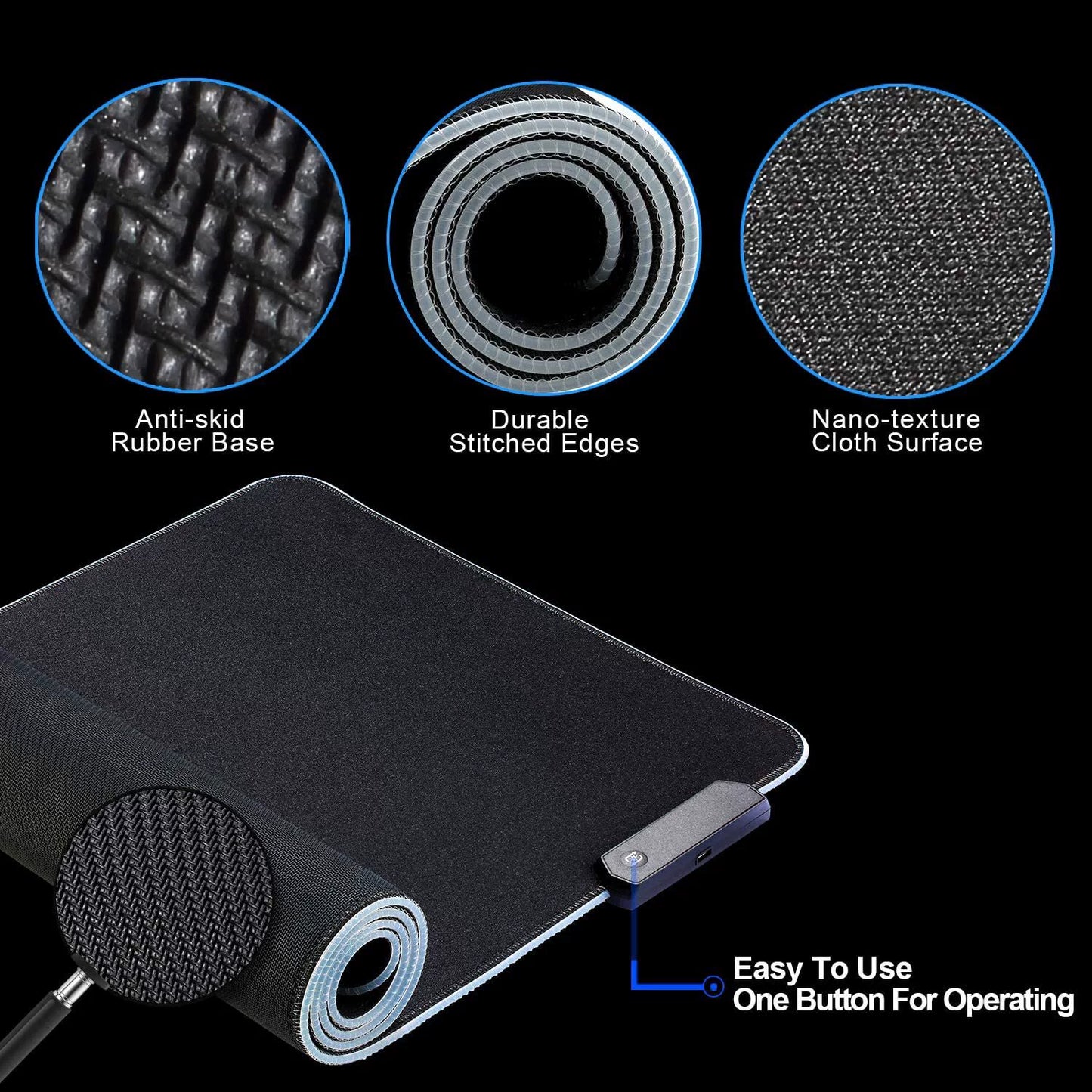 RGB Gaming Mouse Pad